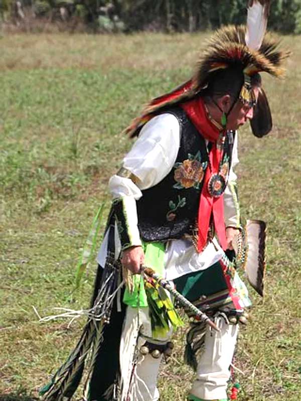 Native Dancer in Regalia